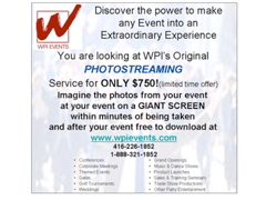 A WPI PHOTOSTREAMING Flyer